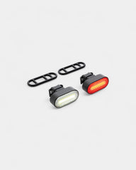 Set d’éclairage vélo USB rechargeable à personnaliser