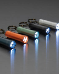 Porte-clés torche aluminium recyclé RCS Flash - 5