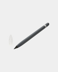 Crayon infini aluminium avec gomme à personnaliser - Gris