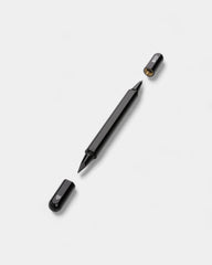 Stylo double-embout en aluminium recyclé à personnaliser