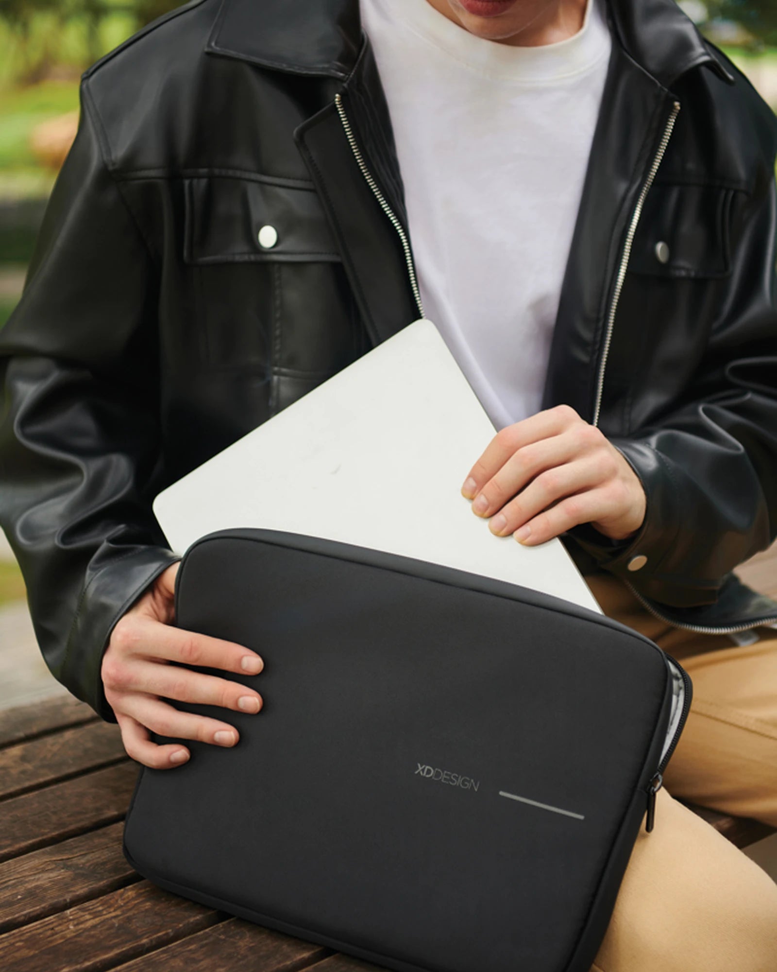 Pochette rPET imperméable 16" à personnaliser - 9