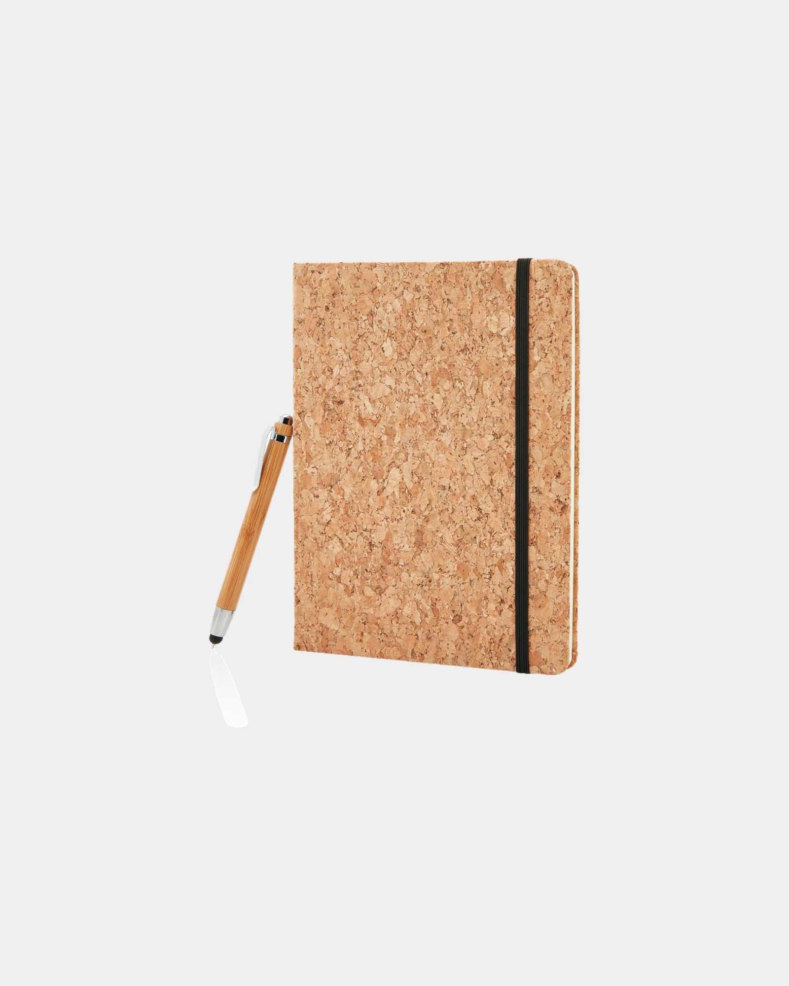 Carnet de notes en liège A5 à personnaliser - Marron