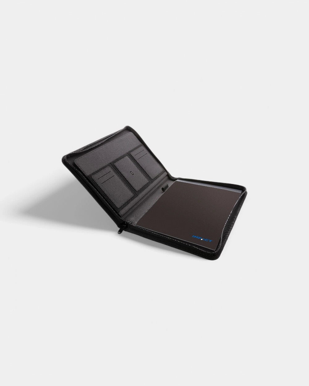 Conférencier A4 zippé en rPET à personnaliser