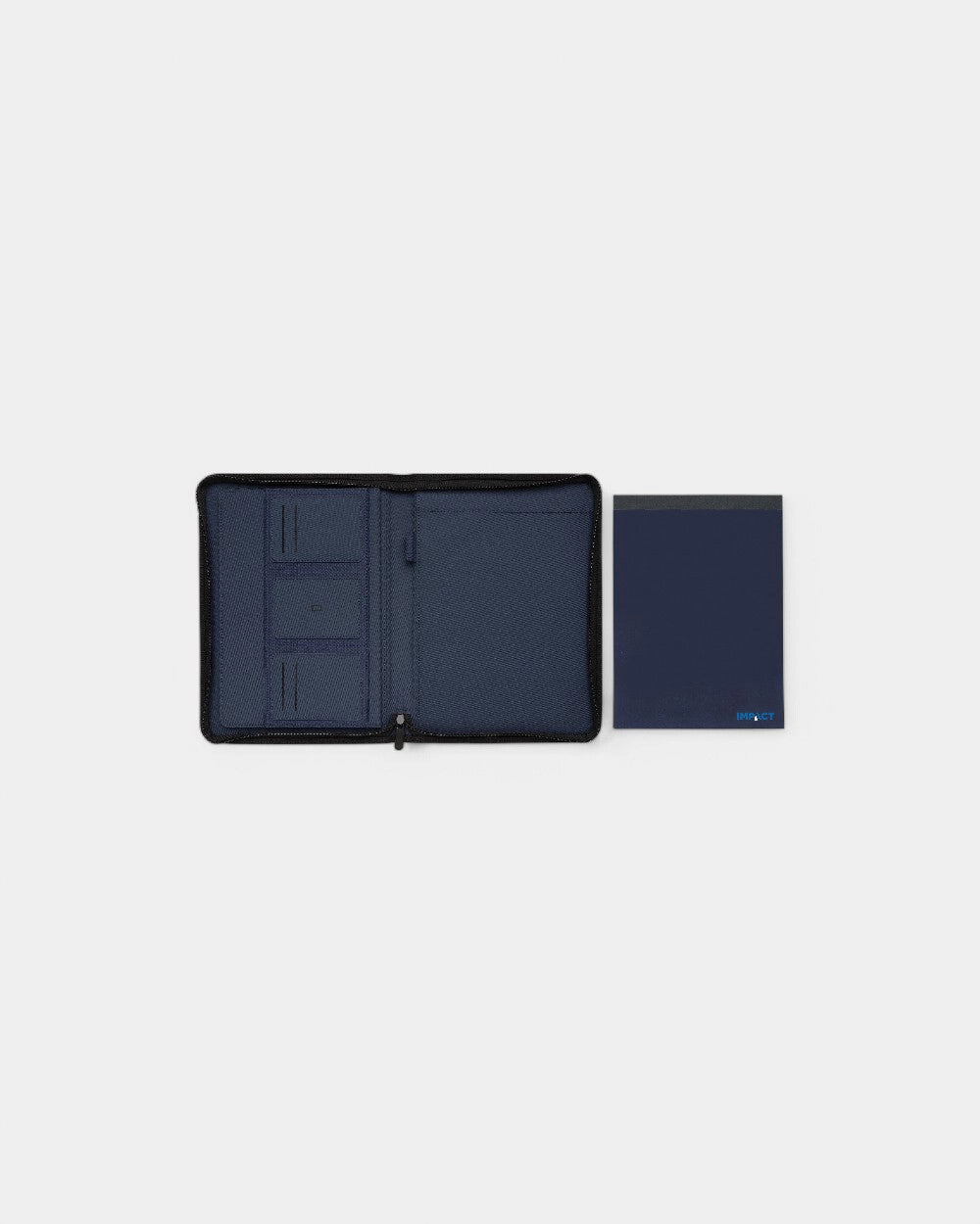 Conférencier A4 zippé en rPET à personnaliser