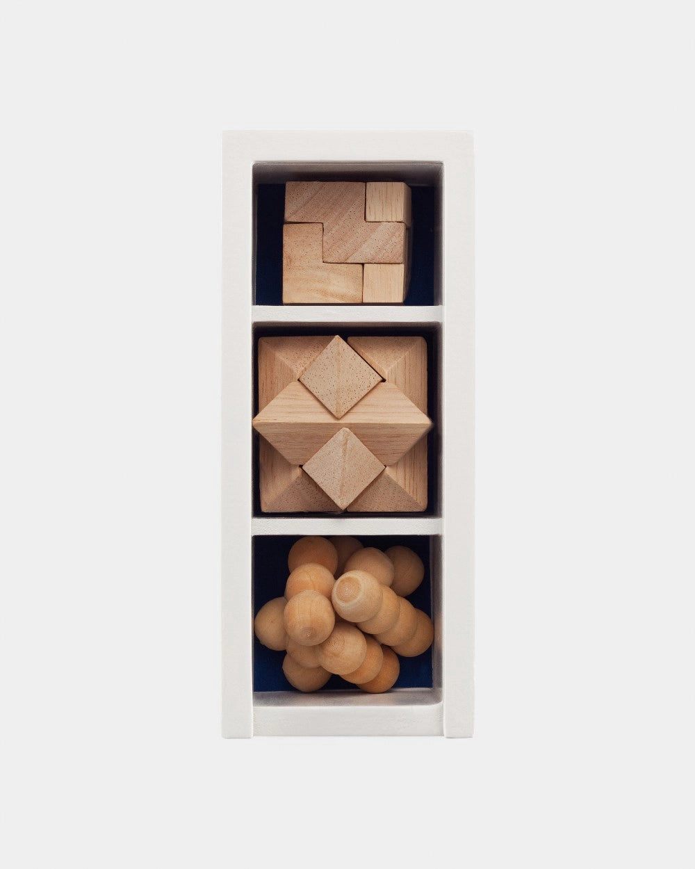 Ensemble de casse-tête en bois FSC® à personnaliser