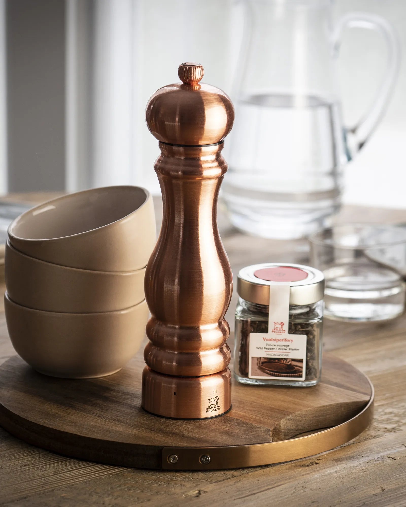 Moulin à poivre inox Peugeot Paris Chef 18 cm à personnaliser - 10