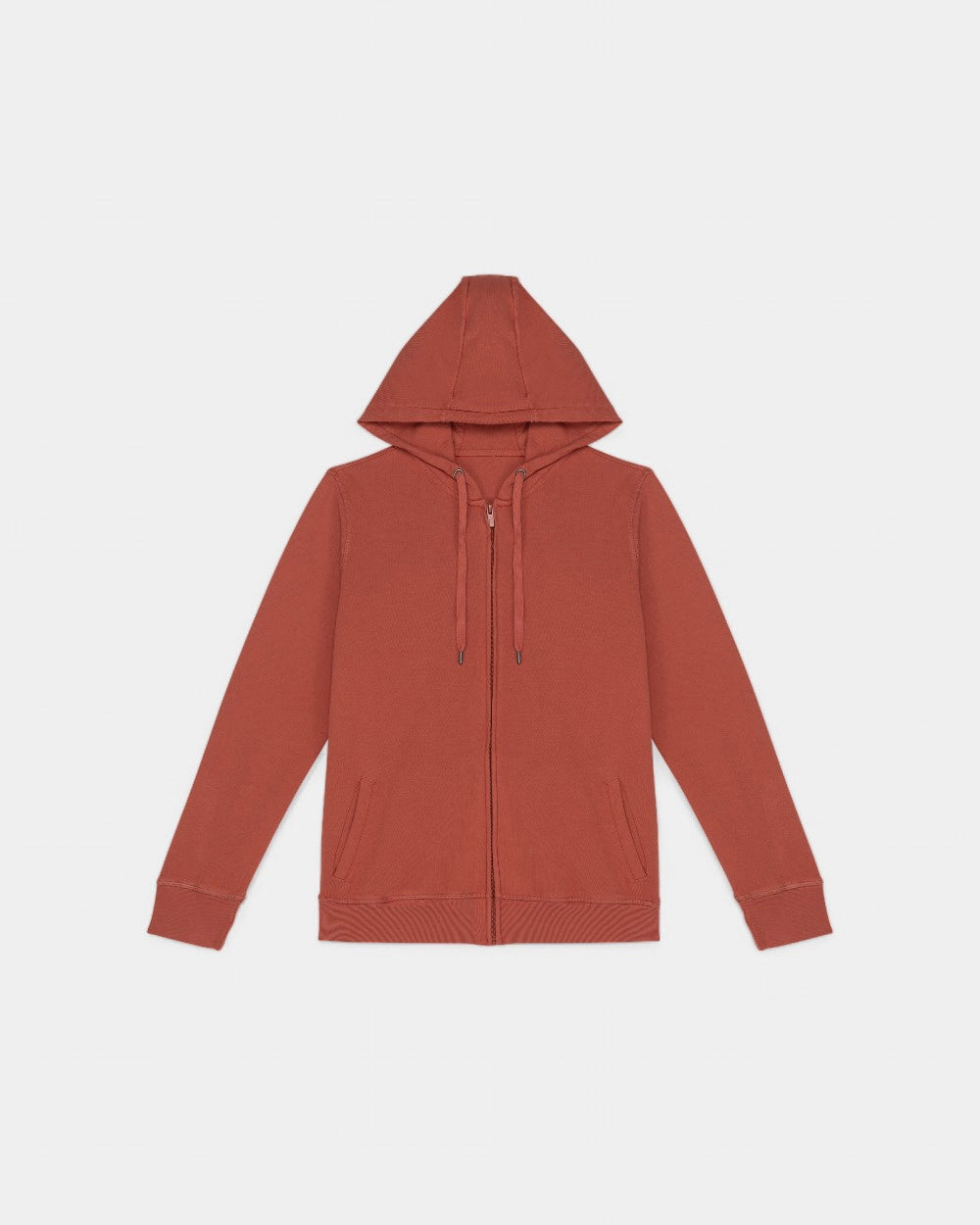 Sweat-shirt zippé à capuche Made in Europe à personnaliser