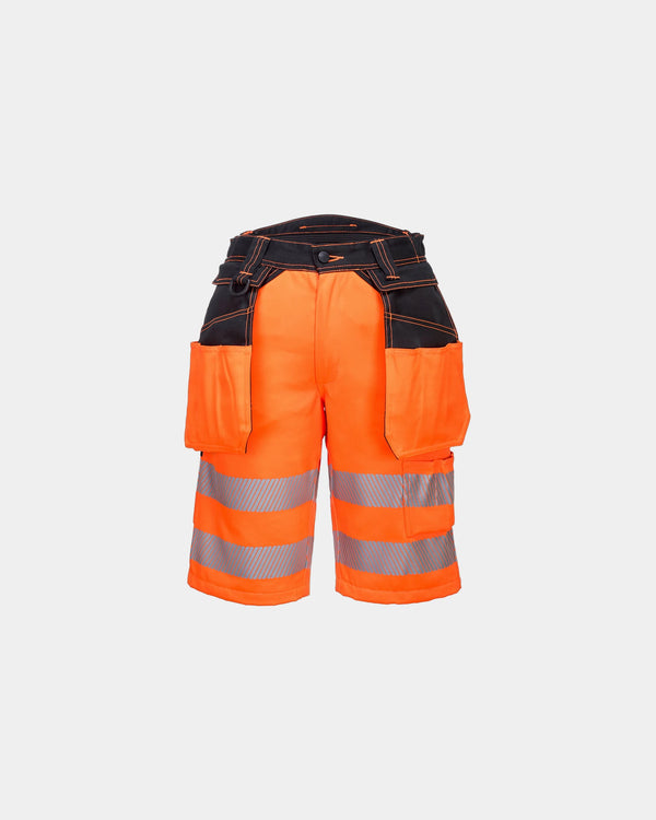 Bermuda PW3 Hi-Vis à personnaliser - Orange