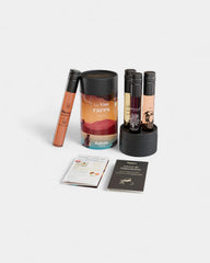 Coffret dégustation 4 flacons de vin à personnaliser