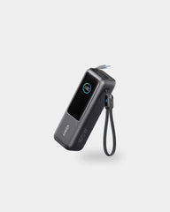 Powerbank 25.000 mAh avec câble intégré Anker à personnaliser - Gris