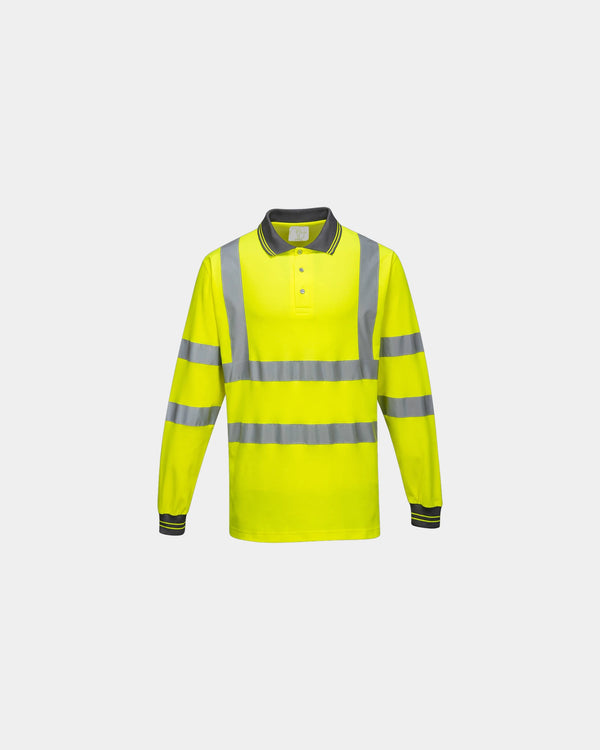 Polo coton majoritaire à personnaliser - Jaune