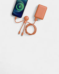 Pack de charge 5 000 mAh multi-connecteurs à personnaliser