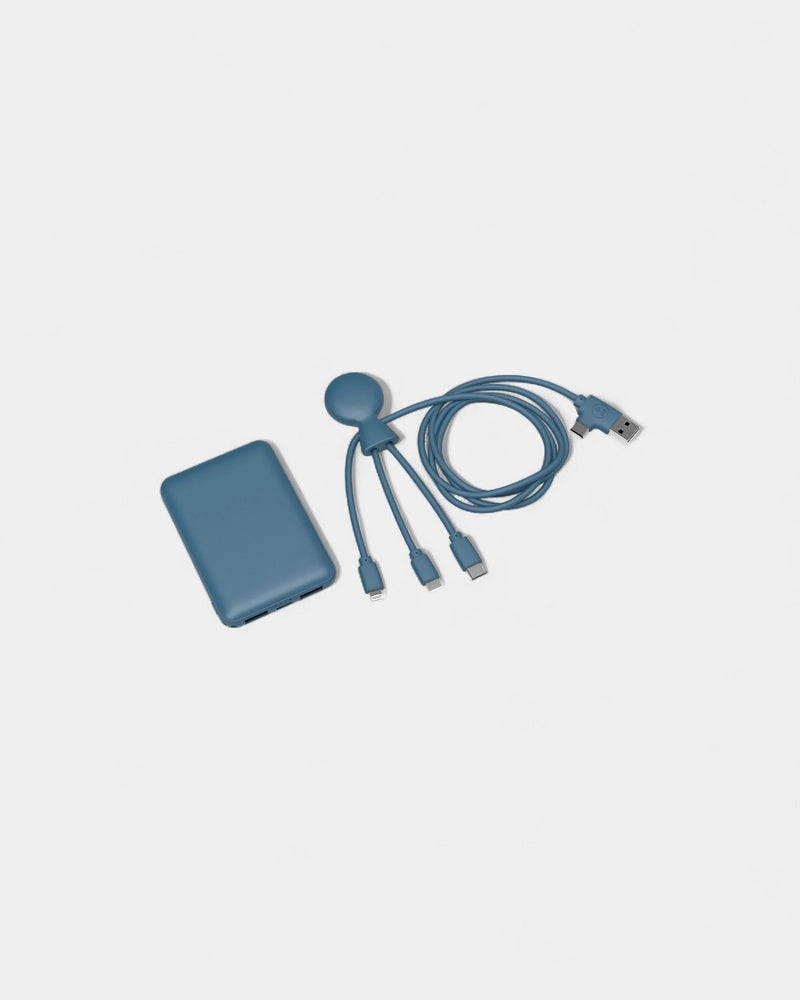 Pack de charge 5 000 mAh multi-connecteurs à personnaliser