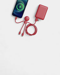 Pack de charge 5 000 mAh multi-connecteurs à personnaliser