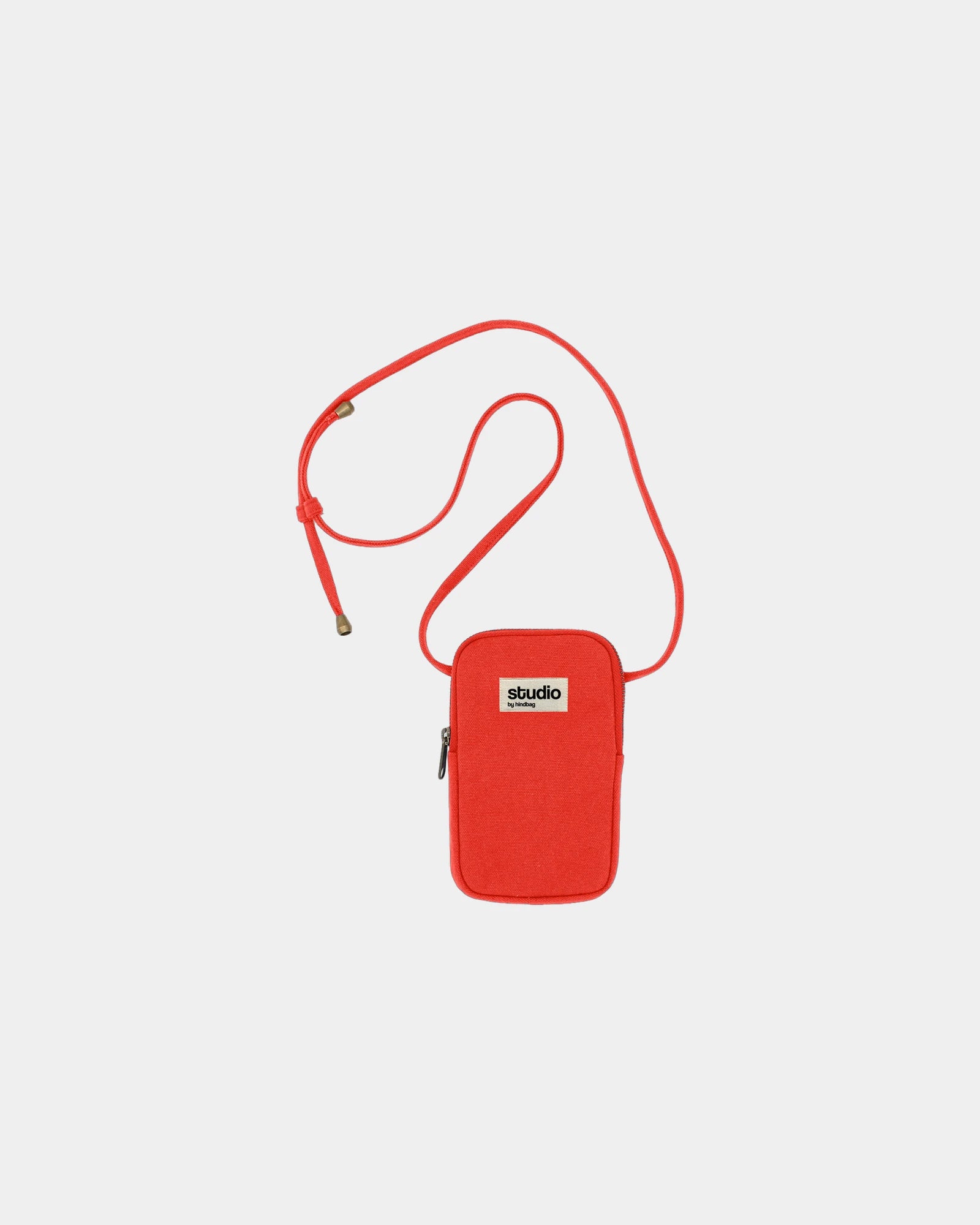 Housse smartphone coton bio Hindbag Théo à personnaliser - Red