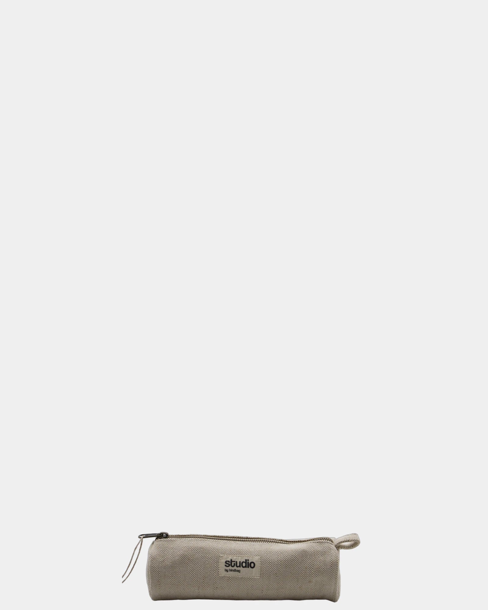 Trousse ronde coton bio Hindbag Chloé à personnaliser - Jute