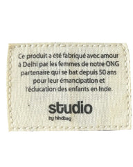 Trousse ronde coton bio Hindbag Chloé à personnaliser - 1