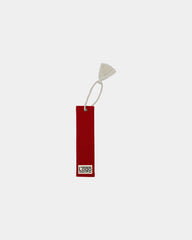 Marque-page coton bio Hindbag Alex à personnaliser - Brick Red