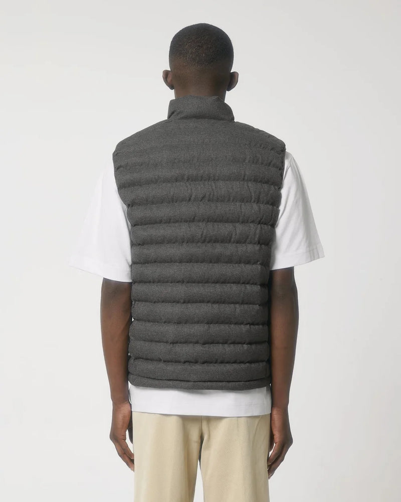 Bodywarmer laineux pour Homme personnalisable