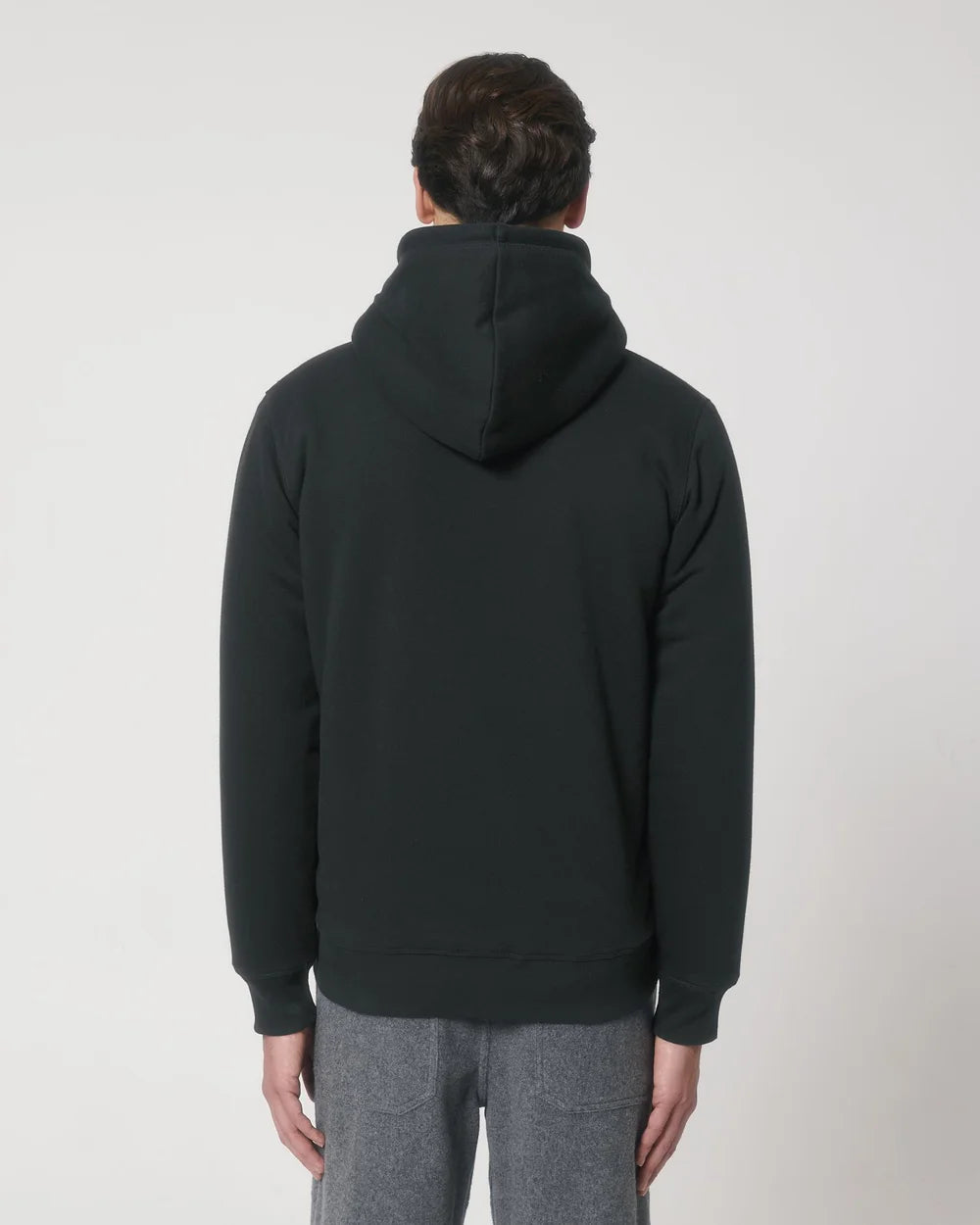 Sweat zippé à capuche doublé en sherpa à personnaliser