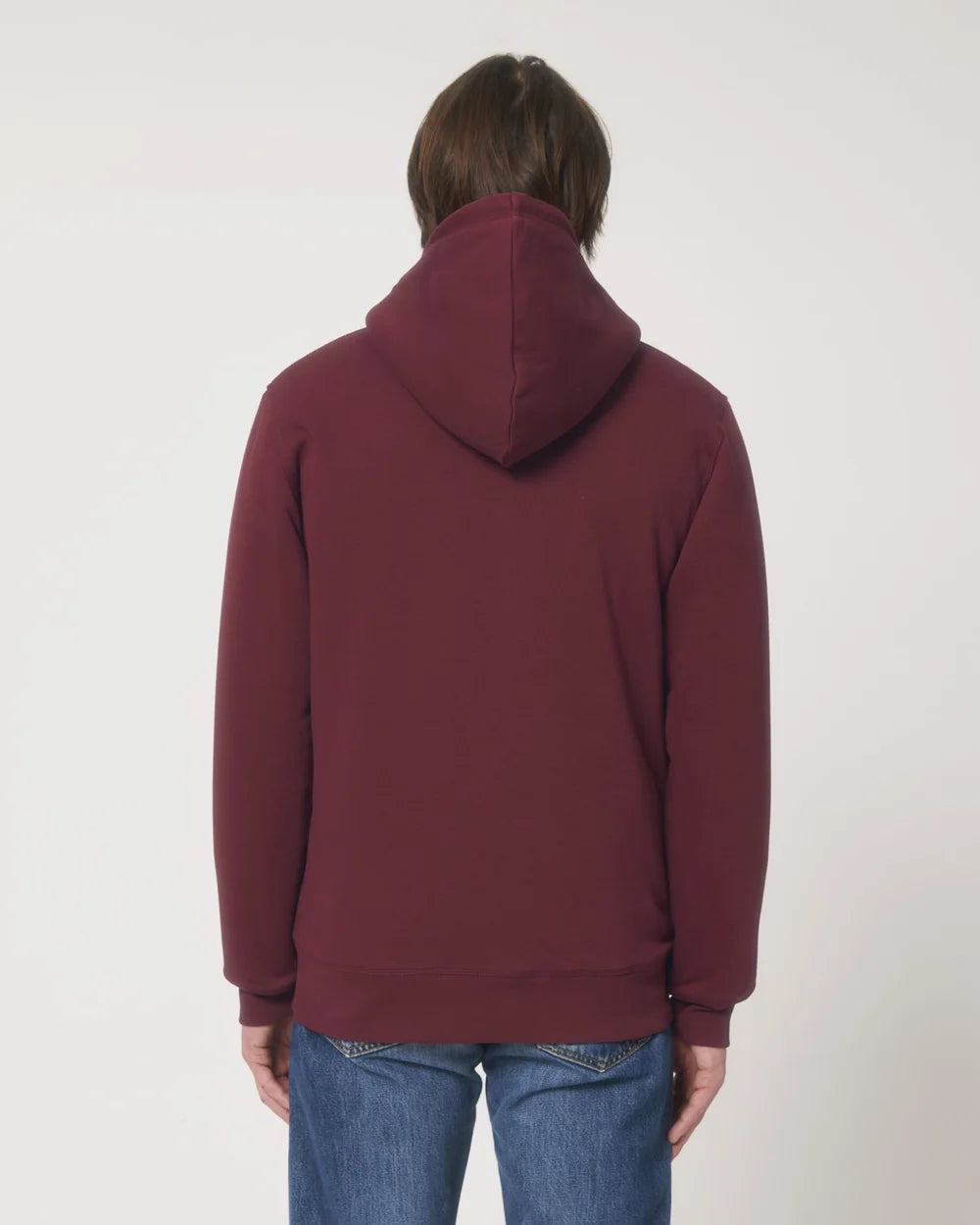 Sweat zippé à capuche doublé en sherpa à personnaliser