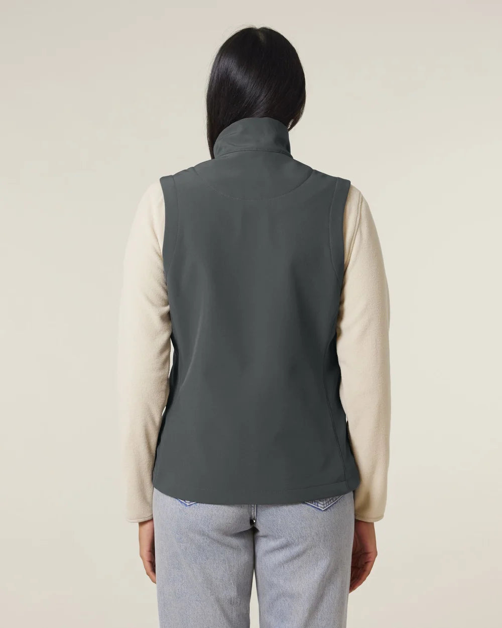 Bodywarmer softshell écoresponsable pour femme à personnaliser