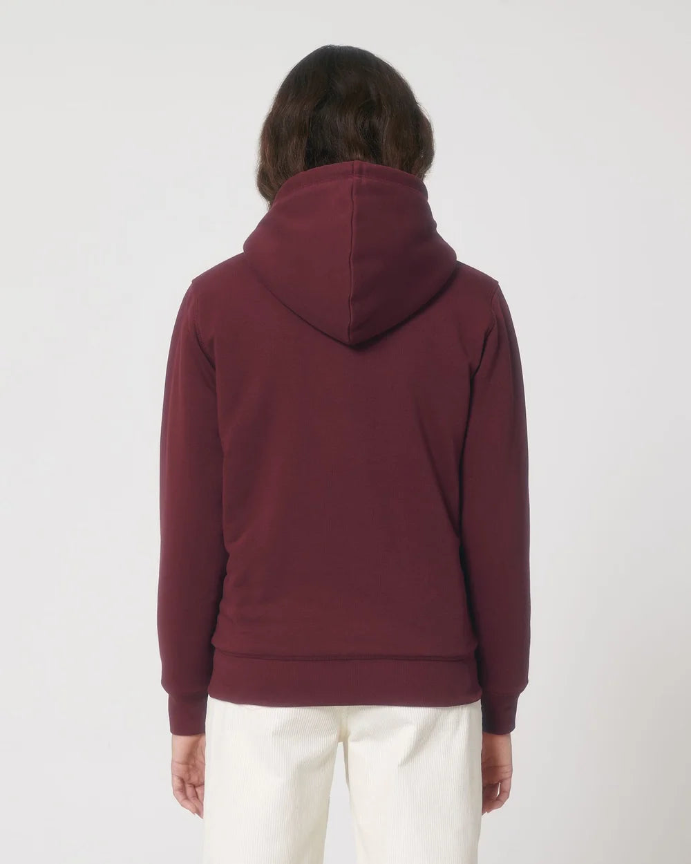 Sweat zippé à capuche doublé en sherpa à personnaliser