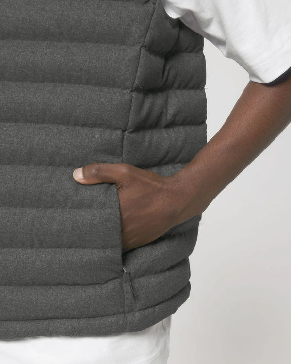 Bodywarmer laineux pour Homme personnalisable