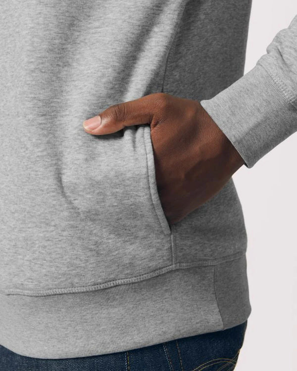 Sweat à capuche unisexe en coton bio à personnaliser