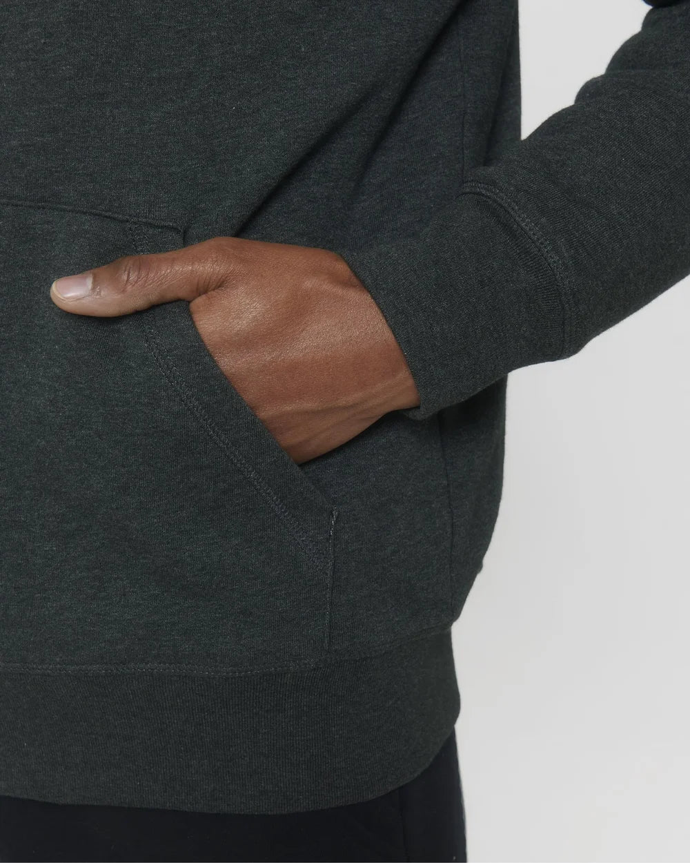 Sweat zippé à capuche doublé en sherpa à personnaliser