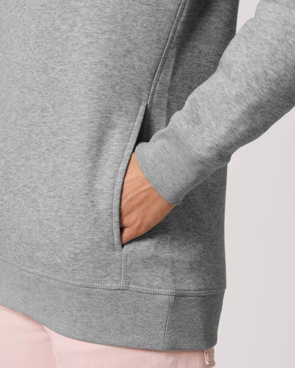 Sweat à capuche unisexe en coton bio à personnaliser