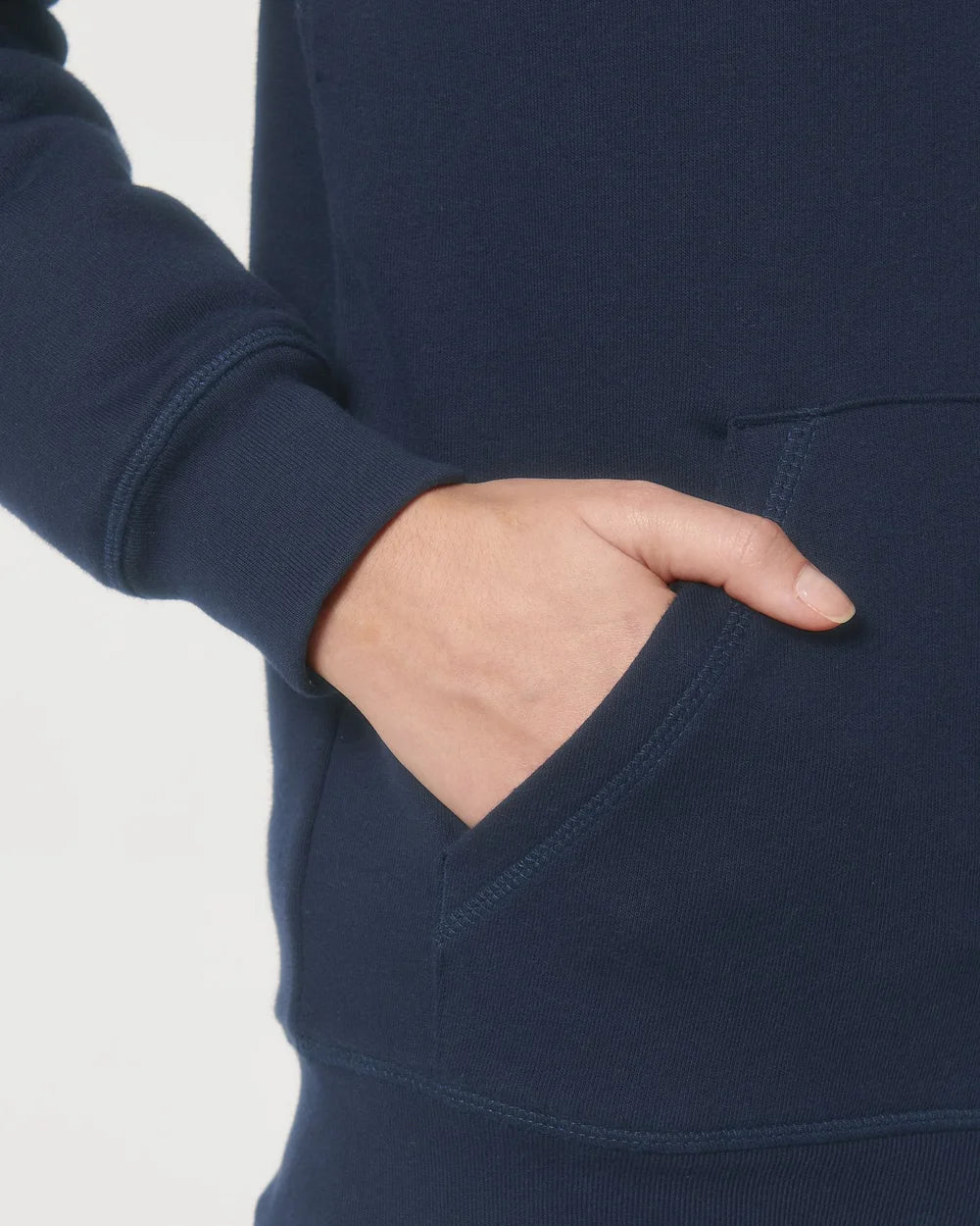 Sweat zippé à capuche doublé en sherpa à personnaliser