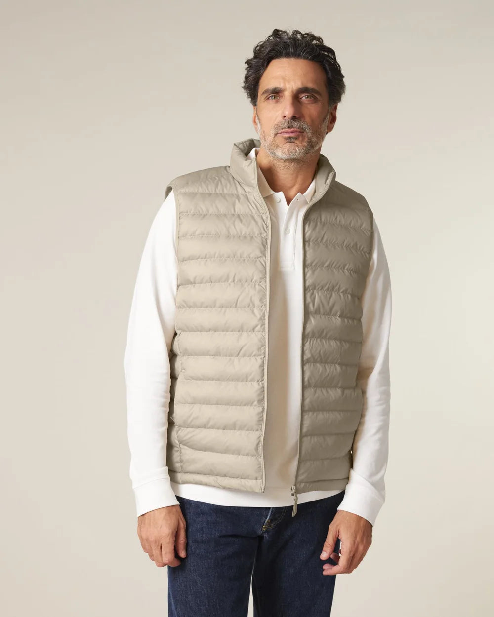 Bodywarmer pour homme 100% recyclé à personnaliser