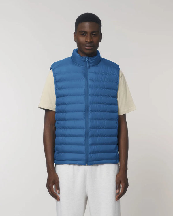 Bodywarmer pour homme 100% recyclé à personnaliser