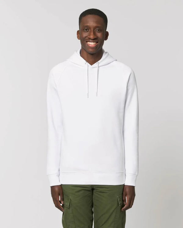 Sweat à capuche unisexe en coton bio à personnaliser