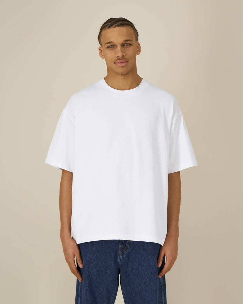 T-shirt épais unisexe Asher en coton bio à personnaliser