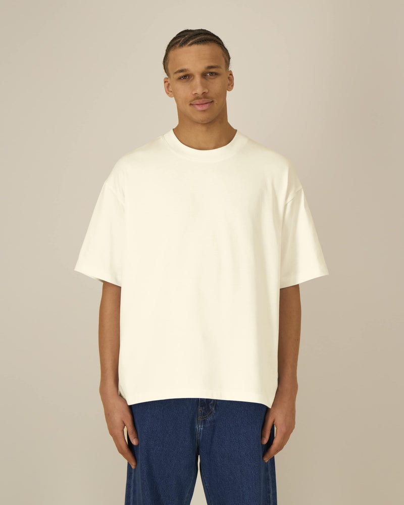 T-shirt épais unisexe Asher en coton bio à personnaliser