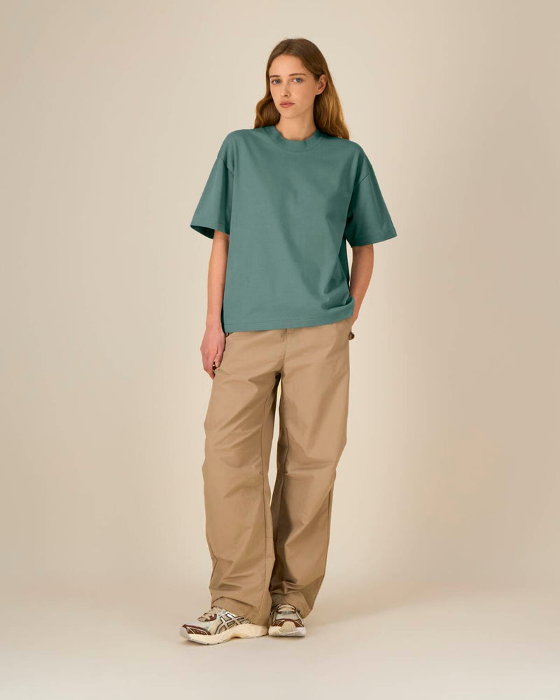 T-shirt épais unisexe Asher en coton bio à personnaliser