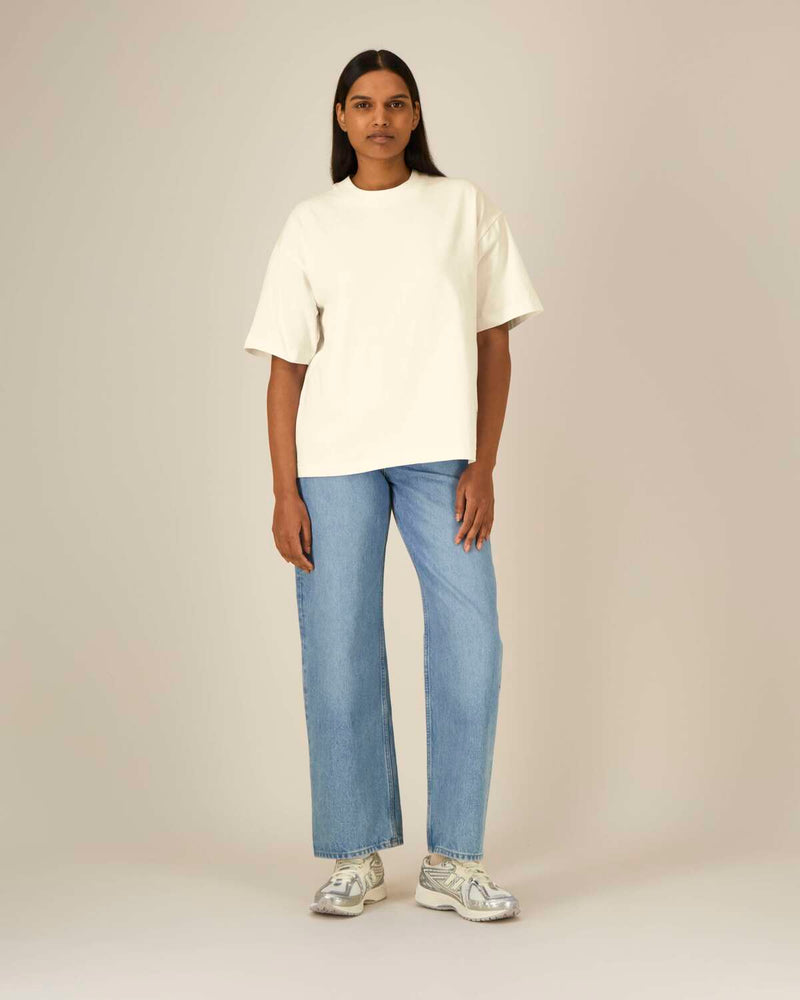 T-shirt épais unisexe Asher en coton bio à personnaliser