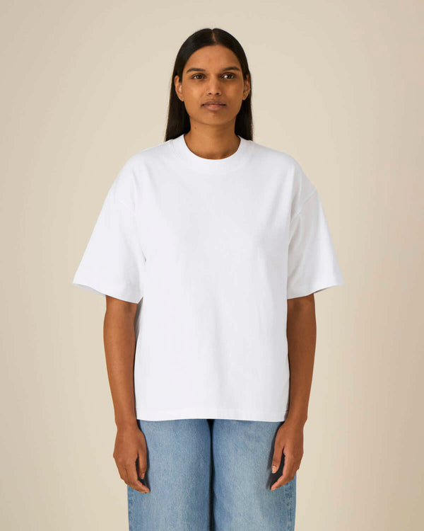 T-shirt épais unisexe Asher en coton bio à personnaliser