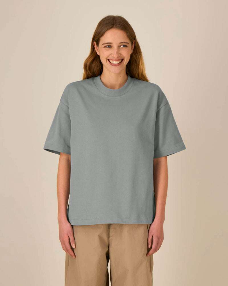 T-shirt épais unisexe Asher en coton bio à personnaliser