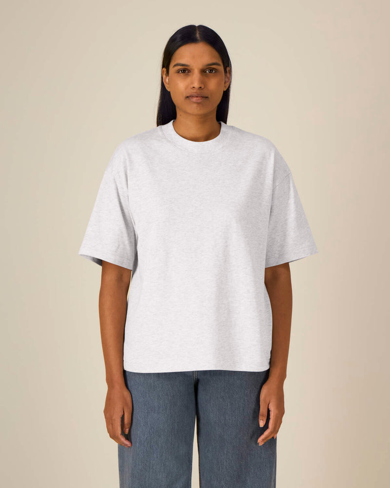 T-shirt épais unisexe Asher en coton bio à personnaliser