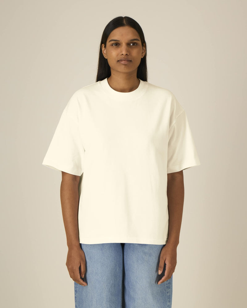 T-shirt épais unisexe Asher en coton bio à personnaliser