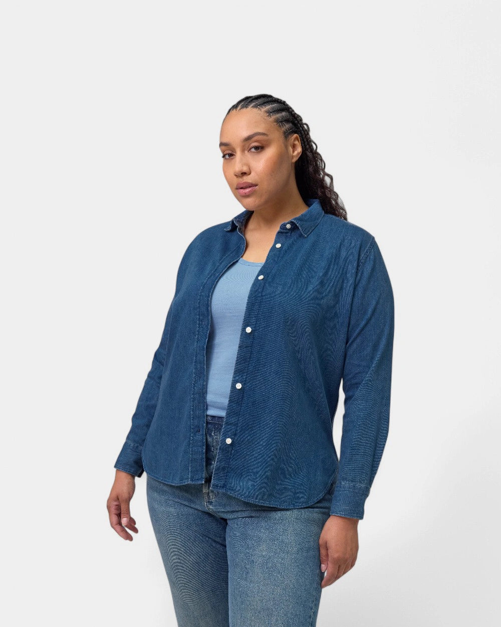 Chemise Stella Denim à personnaliser