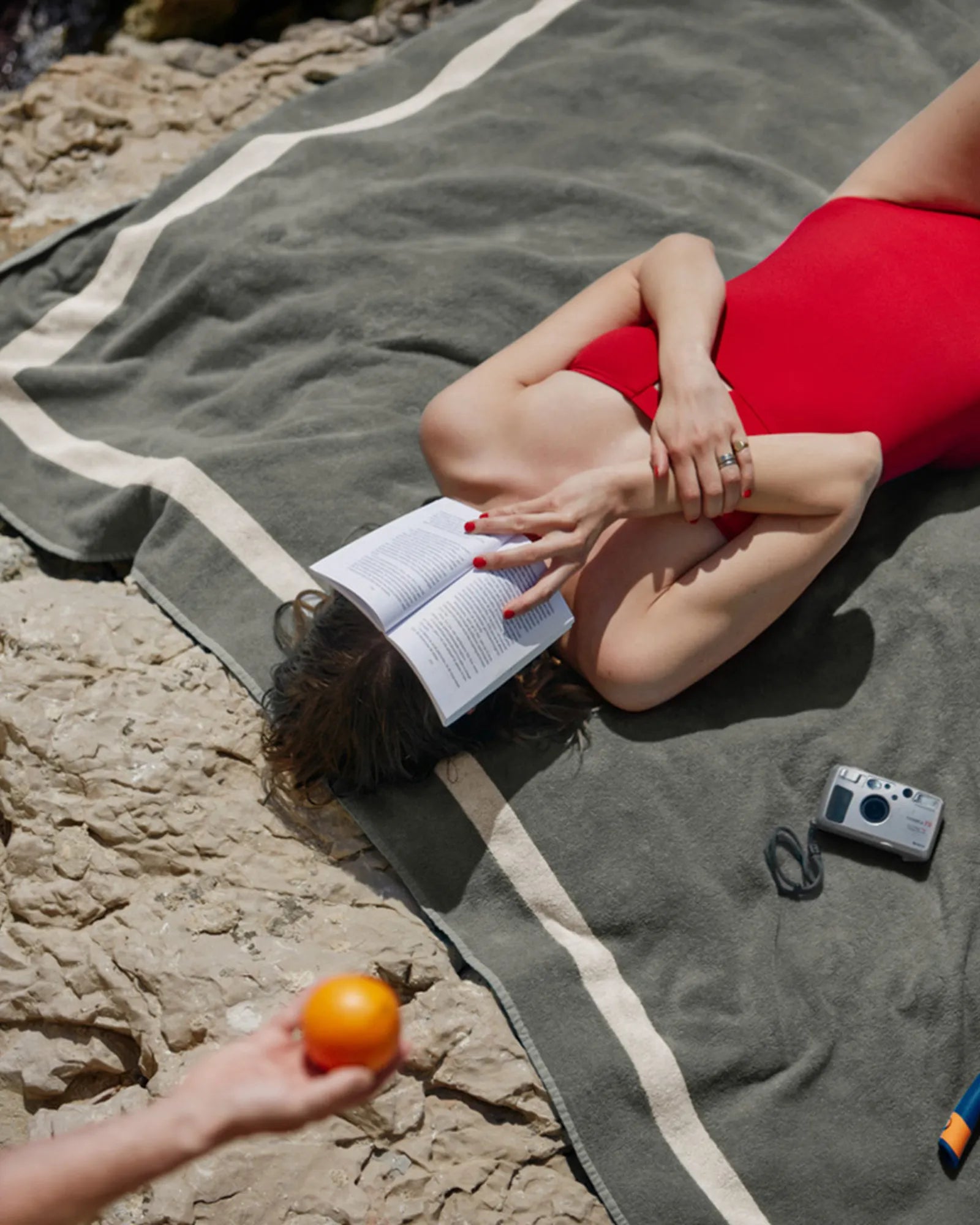 Serviette de plage XXL coton longues fibres La Serviette Paris à personnaliser - 3
