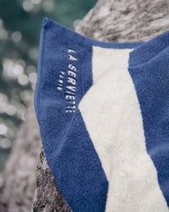 Serviette de plage 90x170 Rayures Riviera La Serviette Paris à personnaliser - 10