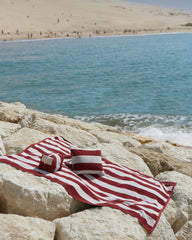 Serviette de plage XXL 170x170 Rayures Riviera à personnaliser - 21