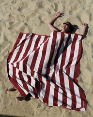 Serviette de plage XXL 170x170 Rayures Riviera à personnaliser - 19