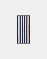 Serviette de plage éponge 90x200 La Serviette Paris à personnaliser - Bleu Océan / Crème