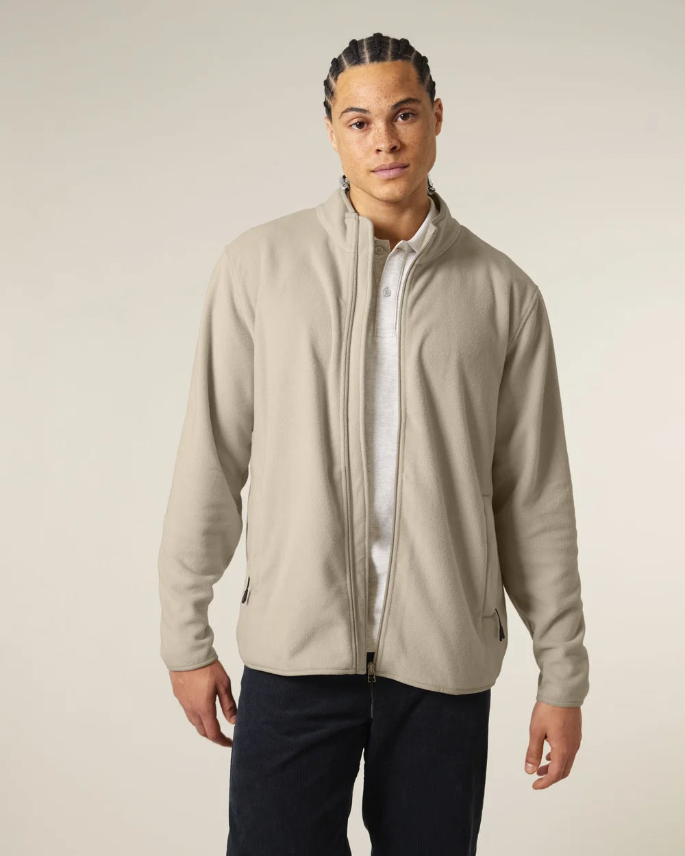 Veste polaire premium pour homme à personnaliser